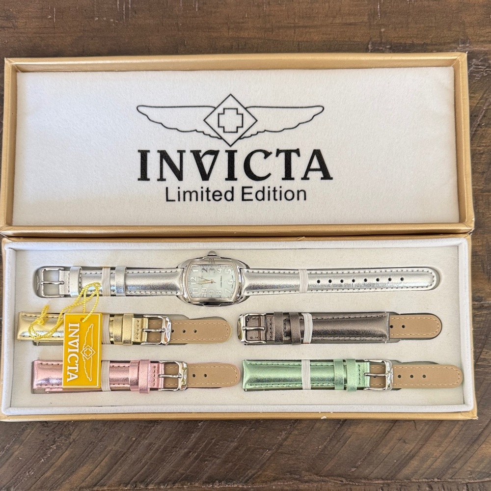 Invicta Limited Edition Women's Interchangeable Strap Watch - Metallic Pastels